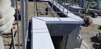 Парапеты оцинкованные