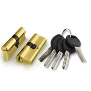 Punto A200/70 mm (30+10+30),  латунь 5 кл Цилиндровый механизм ключ/ключ