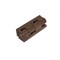 Шарнир для москитной сетки с металл стержнем 47 мм коричневый, 3 шт - фото 4981